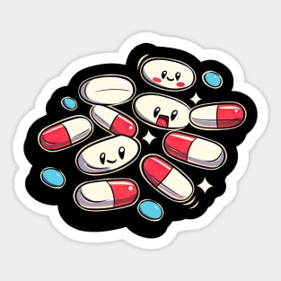 Easier to swallow than reality! Sticker